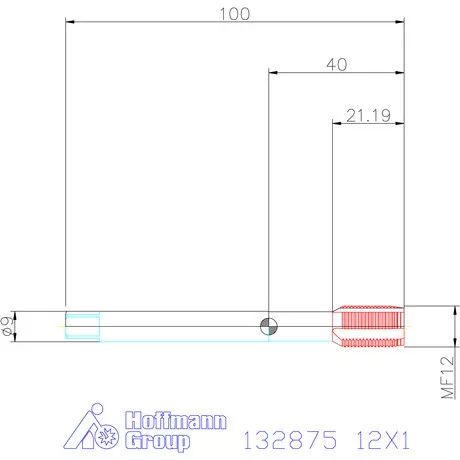 Garant Garant Master Tap INOX gépi menetfúró HSS-E-PM 12X1