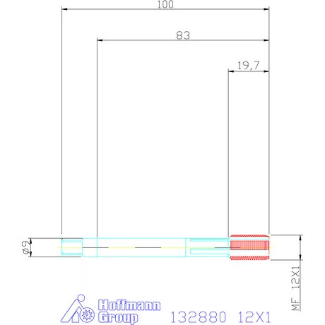 Garant Gépi menetfúró 12X1