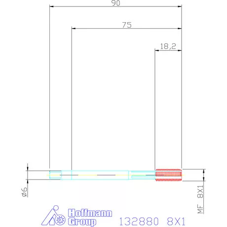 Garant Gépi menetfúró 8X1