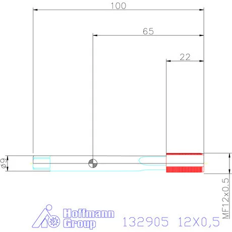 Garant Garant Master Tap gépi menetfúró HSS-E-PM 6HX 12X0,5