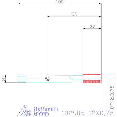Garant Garant Master Tap gépi menetfúró HSS-E-PM 6HX 12X0,75