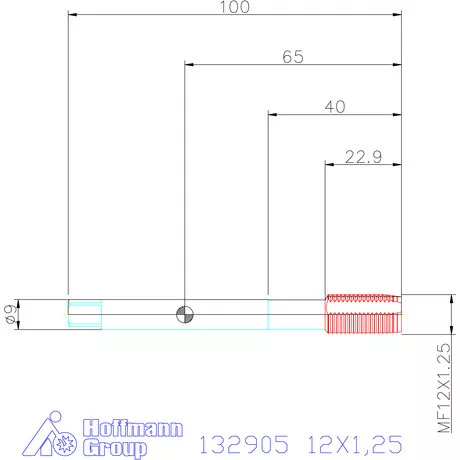 Garant Garant Master Tap gépi menetfúró HSS-E-PM 6HX 12X1,25