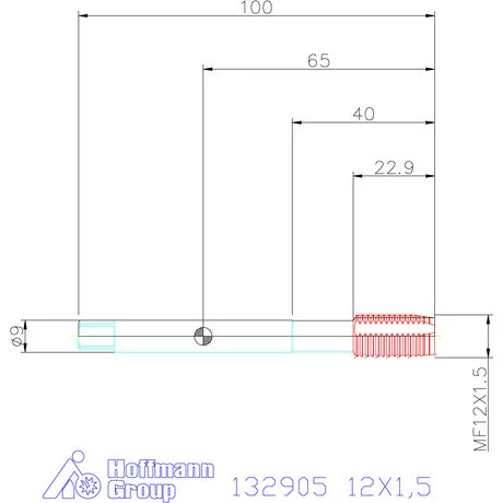 Garant Garant Master Tap gépi menetfúró HSS-E-PM 6HX 12X1,5