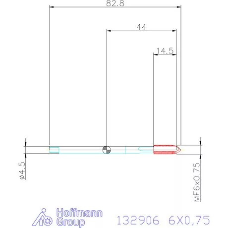 Garant Garant Master Tap gépi menetfúró HSS-E-PM 6GX 6X0,75