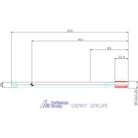 Garant Garant Master Tap gépi menetfúró Extra hosszú HSS-E-PM 6HX 12X1,25