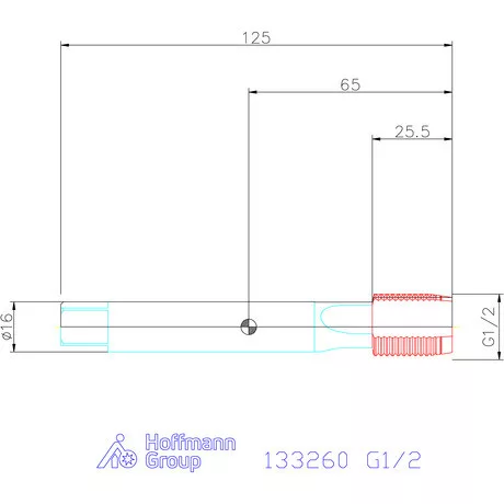 Garant Garant Master Tap Alu gépi menetfúró G1/2