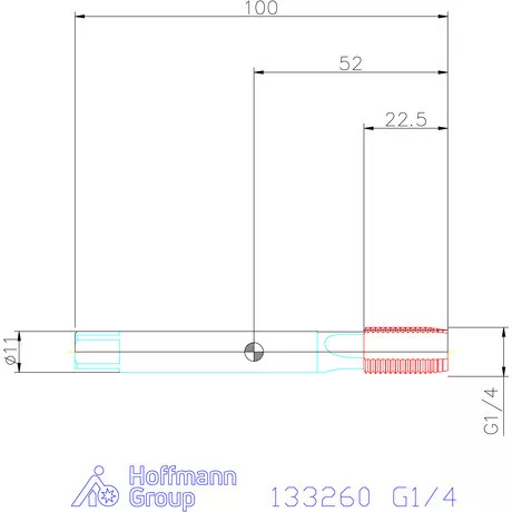 Garant Garant Master Tap Alu gépi menetfúró G1/4