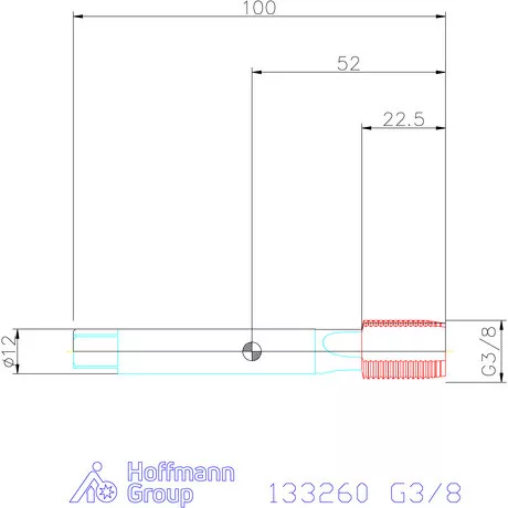 Garant Garant Master Tap Alu gépi menetfúró G3/8