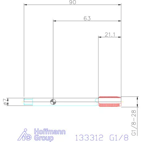 Garant Garant Master Tap Steel<sup>HT</sup> gépi menetfúró HSS-E-PM Form B G1/8
