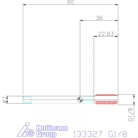 Garant Garant Master Tap INOX gépi menetfúró HSS-E-PM G1/8