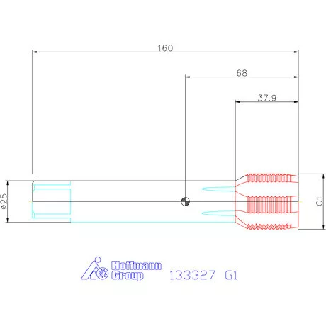 Garant Garant Master Tap INOX gépi menetfúró HSS-E-PM G1