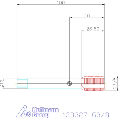 Garant Garant Master Tap INOX gépi menetfúró HSS-E-PM G3/8