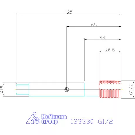 Garant Garant Master Tap gépi menetfúró HSS-E-PM G1/2