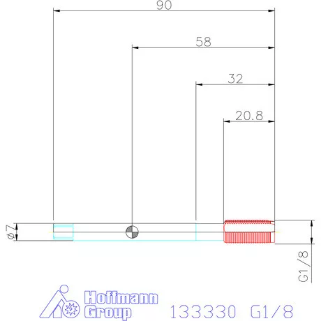 Garant Garant Master Tap gépi menetfúró HSS-E-PM G1/8