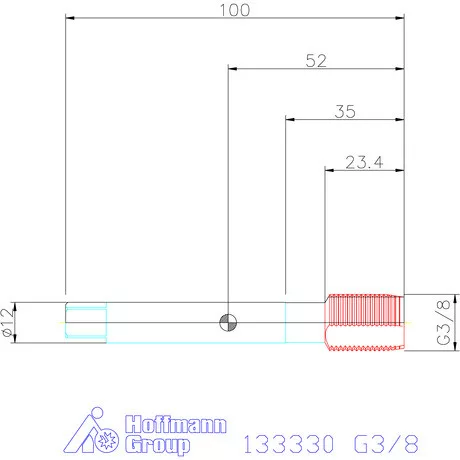 Garant Garant Master Tap gépi menetfúró HSS-E-PM G3/8