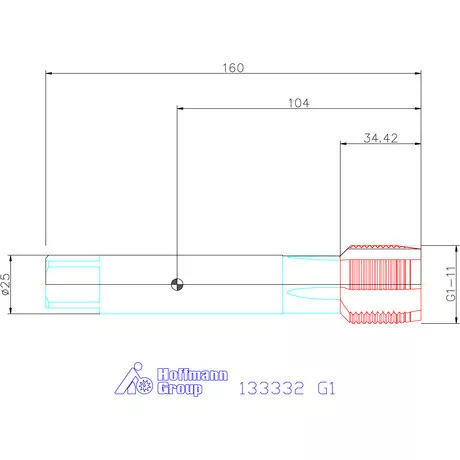 Holex Holex Pro Tap gépi menetfúró HSS-E G1