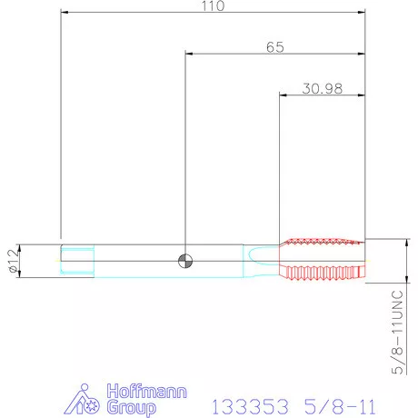 Holex Holex Clever Tap gépi menetfúró 5/8-11