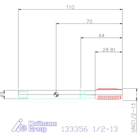 Garant Garant Master Tap INOX gépi menetfúró HSS-E-PM 1/2-13