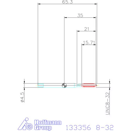 Garant Garant Master Tap INOX gépi menetfúró HSS-E-PM 8-32