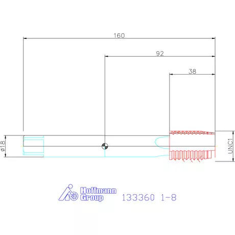 Garant Garant Master Tap gépi menetfúró HSS-E-PM 1-8