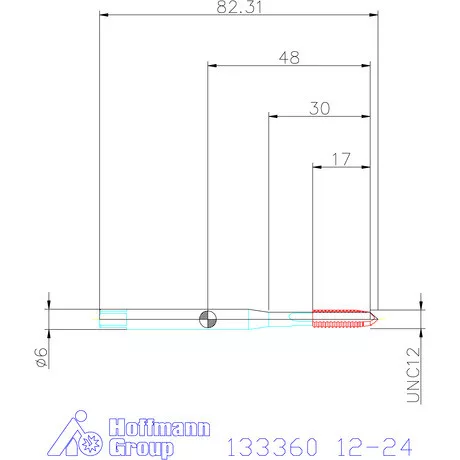 Garant Garant Master Tap gépi menetfúró HSS-E-PM 12-24