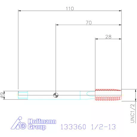 Garant Garant Master Tap gépi menetfúró HSS-E-PM 1/2-13