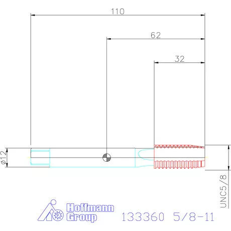 Garant Garant Master Tap gépi menetfúró HSS-E-PM 5/8-11