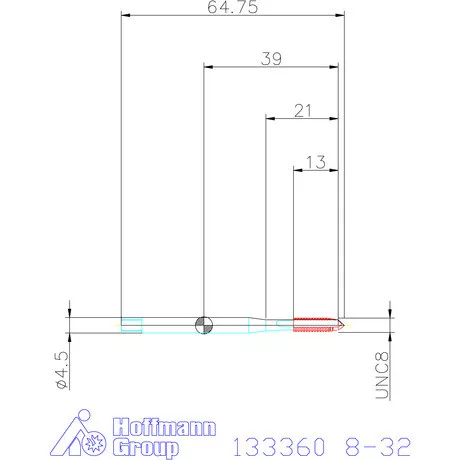 Garant Garant Master Tap gépi menetfúró HSS-E-PM 8-32