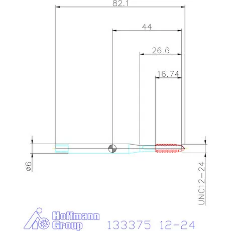 Holex Holex Pro Tap gépi menetfúró HSS-E 12-24