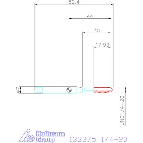 Holex Holex Pro Tap gépi menetfúró HSS-E 1/4-20