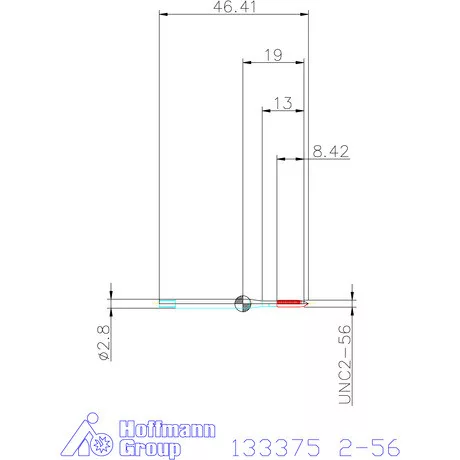 Holex Holex Pro Tap gépi menetfúró HSS-E 2-56