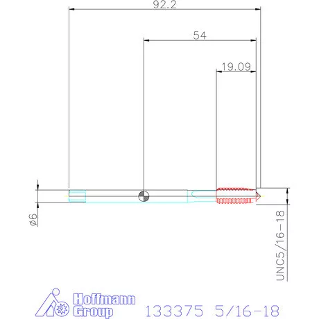 Holex Holex Pro Tap gépi menetfúró HSS-E 5/16-18