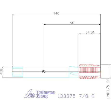 Holex Holex Pro Tap gépi menetfúró HSS-E 7/8-9