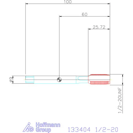 Holex Holex Clever Tap gépi menetfúró 1/2-20