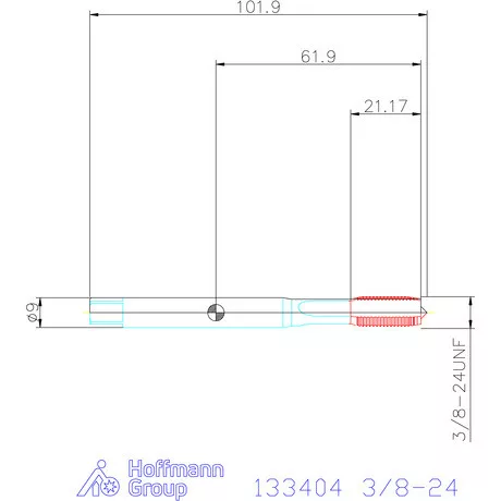 Holex Holex Clever Tap gépi menetfúró 3/8-24
