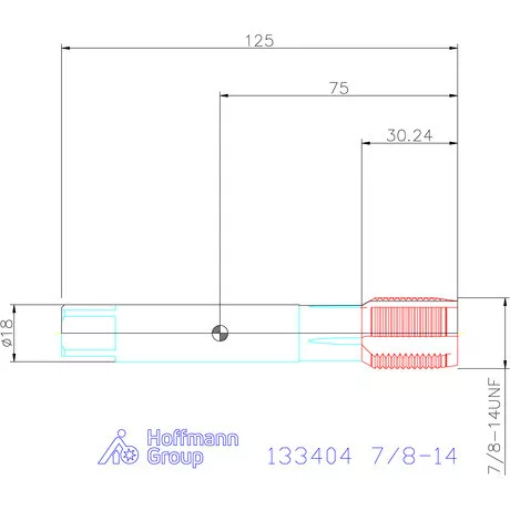 Holex Holex Clever Tap gépi menetfúró 7/8-14