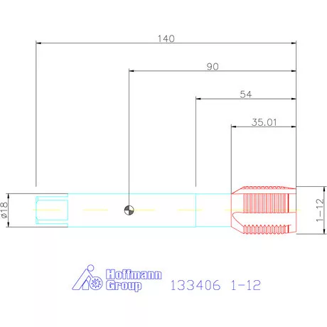 Garant Garant Master Tap INOX gépi menetfúró HSS-E-PM 1-12