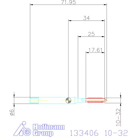 Garant Garant Master Tap INOX gépi menetfúró HSS-E-PM 10-32