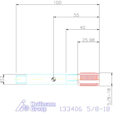 Garant Garant Master Tap INOX gépi menetfúró HSS-E-PM 5/8-18