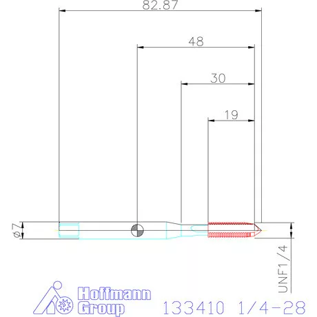 Garant Garant Master Tap gépi menetfúró HSS-E-PM 1/4-28