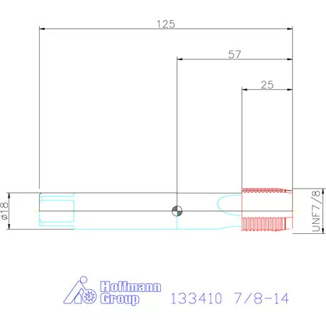 Garant Garant Master Tap gépi menetfúró HSS-E-PM 7/8-14