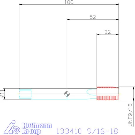Garant Garant Master Tap gépi menetfúró HSS-E-PM 9/16-18