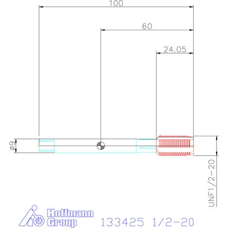 Holex Holex Pro Tap gépi menetfúró HSS-E 1/2-20