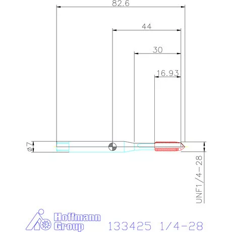 Holex Holex Pro Tap gépi menetfúró HSS-E 1/4-28