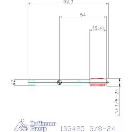 Holex Holex Pro Tap gépi menetfúró HSS-E 3/8-24