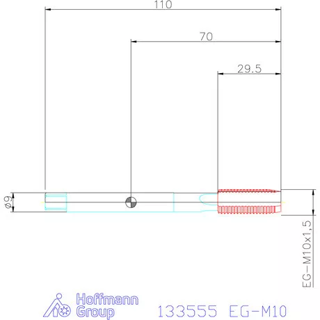 Garant Garant Master Tap Alu gépi menetfúró huzalmenet betétekhez EG-M10