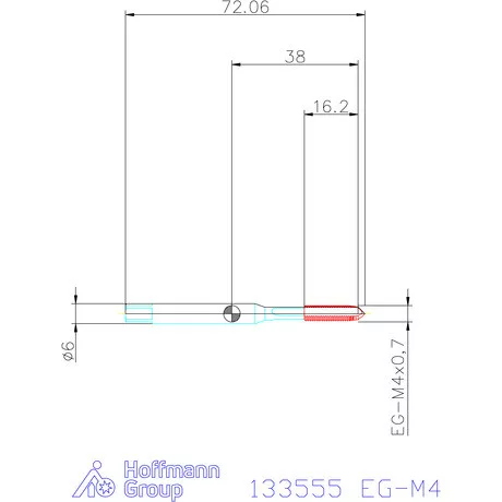Garant Garant Master Tap Alu gépi menetfúró huzalmenet betétekhez EG-M4