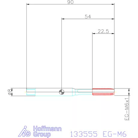 Garant Garant Master Tap Alu gépi menetfúró huzalmenet betétekhez EG-M6
