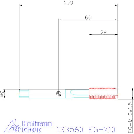 Garant Garant Master Tap gépi menetfúró huzalmenet betétekhez HSS-E-PM EG-M10