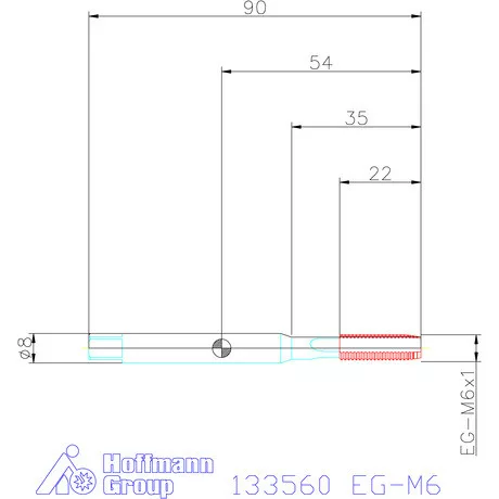Garant Garant Master Tap gépi menetfúró huzalmenet betétekhez HSS-E-PM EG-M6